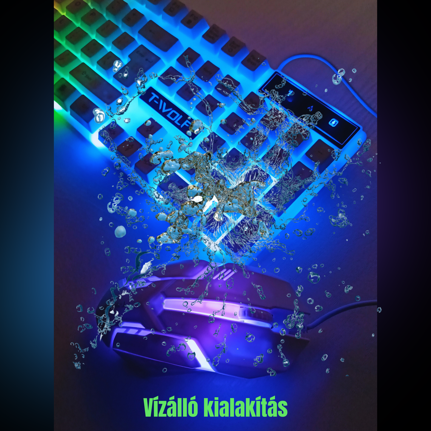 T-Wolf 230 billentyűzet és egér